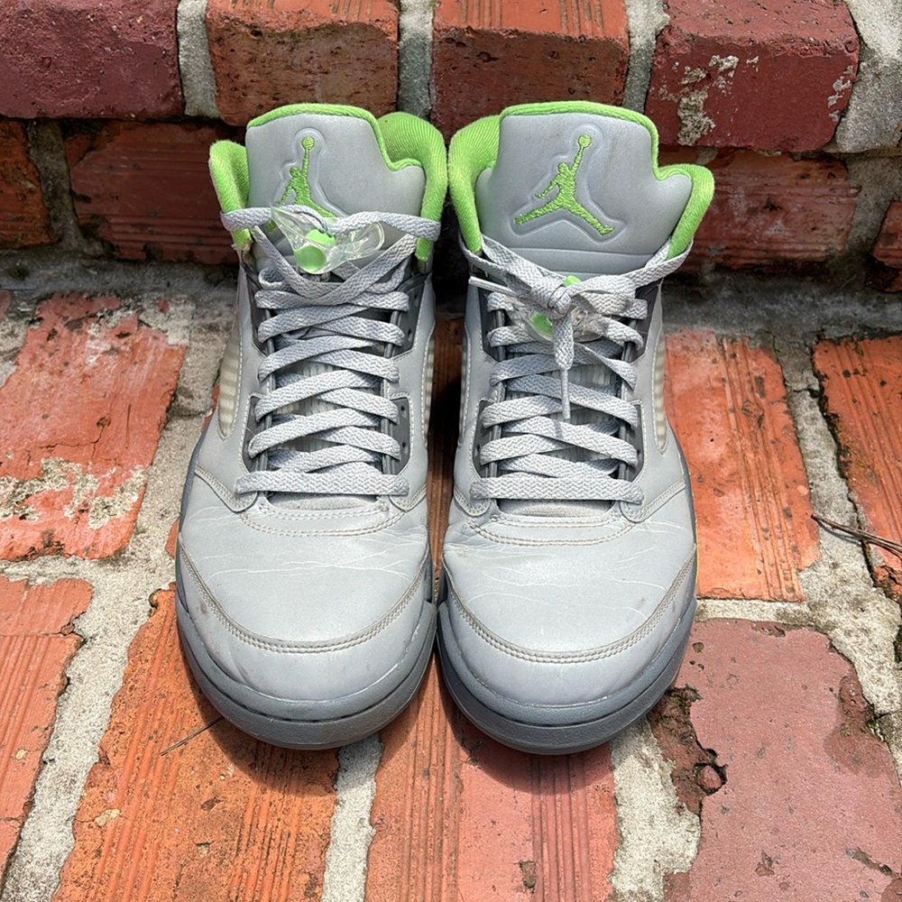 Air Jordan Green Retro Basketball Shoes